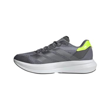 Imagem de adidas Duramo Speed 2 Tênis de corrida masculino, Cinza/ferro metálico/limão lúcido, 36