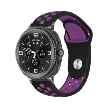 Imagem de Pulseira De Relógio Esportiva De Silicone Respirável Para Samsung Gala