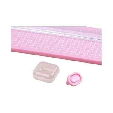 Imagem de Cortador De Papel Bidirecional A4 Com Régua Retrátil, Máquina Leve Par