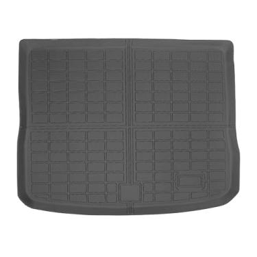 Imagem de Yakitoko Tapete de forro de porta-malas de carro 3D TPE para Volkswagen Tiguan 2009-2017 e 2017-2018 Tiguan Limited, ajuste personalizado, proteção de piso à prova d'água, resistente e inodoro