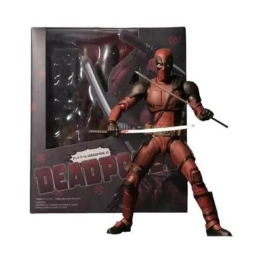Imagem de Figura De Ação Deadpool Wolverine SHFiguarts, Brinquedo De Quadrinhos 