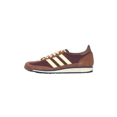 Imagem de adidas SL72 OG Tênis feminino, Maroon/Almyel/Prebrn, 8-8.5