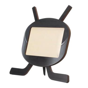 Imagem de Ioensy Porta-retratos de madeira, moldura de mesa em madeira com tema esportivo para exibir fotos de atletas, times, decoração de casa e presentes de, Hóquei