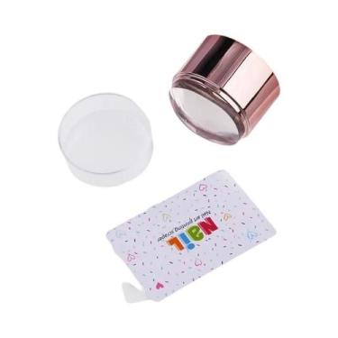 Imagem de Carimbo Para Unhas Francesas Com Cabeça De Silicone Transparente, Rasp