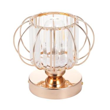 Imagem de Luminárias de Spot LED Modernas Simples Criativas Lâmpada Teto Chandelier Tipo Europeu Luz Ferro e Cristal para Corredor Passagem Entrada