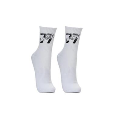 Imagem de Meia Cano Longo Premium Algodão Adulto Esportivo Unisex  - Sete Sete E