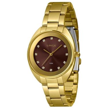 Imagem de Relógio Lince Feminino LRGJ151L38 N1KX Dourado-Feminino