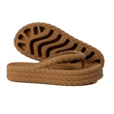 Imagem de Sandalia Chinelo Feminino Ortopédico Plataforma Ultra Confortável Maci