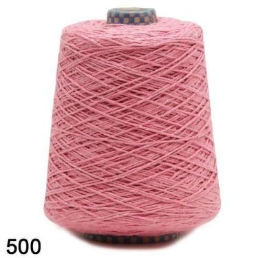 Imagem de Barbante EuroRoma 600g Fio 4 Cor 500 Rosa 915 Metros