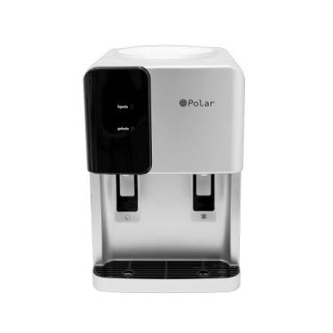 Imagem de Bebedouro Eletrônico Polar Prata - Agua Natural e Gelada, 220V