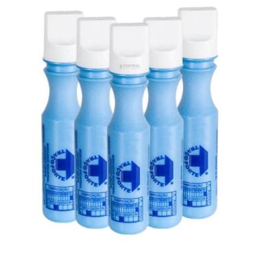 Imagem de Kit 05 Peças Marcador Caneta Riscador Pincel Industrial Traço Forte Pe