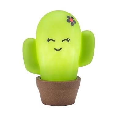 Imagem de Luminaria Abajur Cactos Inmetro Decorfun Com Base Decoracao