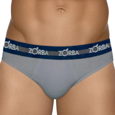 Imagem de Cueca zorba slip 0764-0, GG, Cinza
