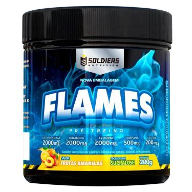 Imagem de Pré-Treino Flames 200g - 100% Importado - Soldiers Nutrition-Unissex