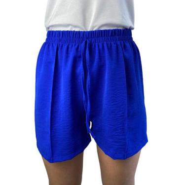 Imagem de Short Duna Feminino Casual Moda Verão Soltinho Confortável Fashion - G