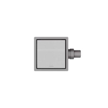 Imagem de Ralo Neo Square Tramontina Com Tampa Em Aço Inox 15x15 Cm