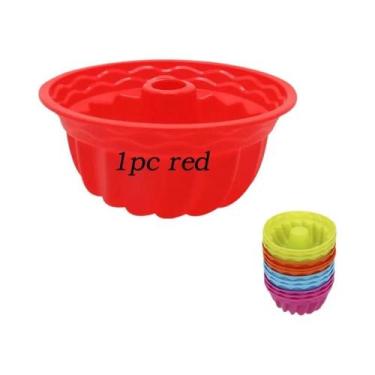 Imagem de Conjunto De Formas De Silicone Antiaderentes Para Assar, 6 Peças, Grau