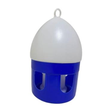 Imagem de Baoblaze Bebedeiro de pombo para animais de estimação para um alojador de pássaro automático para bebedor de água acessório de gaiola, 4l