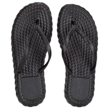 Imagem de Chinelo Brizza Arezzo Marrocos Flip Flop Preto - Feminino-Feminino
