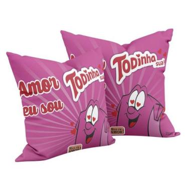 Imagem de Almofada Chocolate Páscoa Criativa Presente Surpresa Frase de Amor Dec