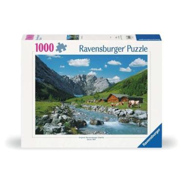 Imagem de Puzzle 1000 Peças Nas Montanhas da Áustria Ravensburger 12000649