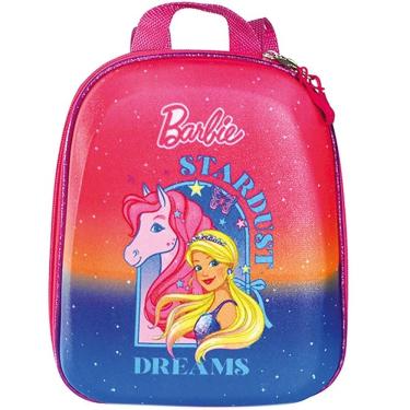 Imagem de Lancheira Mochila de Costas Infantil 3D Barbie Pegasus