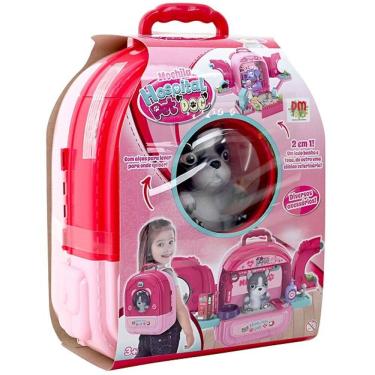 Imagem de Brinquedo Hospital PET DOG Clinica Veterinaria com Cachorro DM TOYS