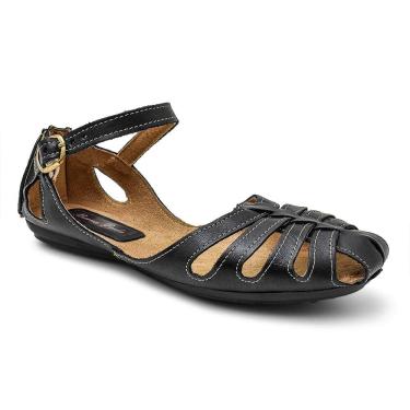 Imagem de Sandália Feminina Couro Confortável
