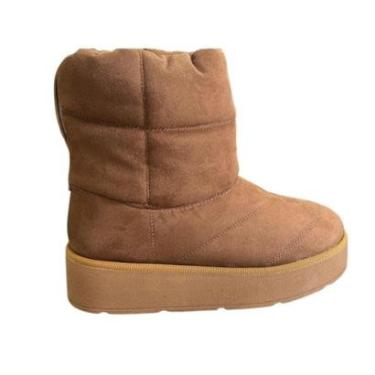 Imagem de Bota Feminina Vizzano 3110.100 Camurca Strech Duo-Feminino