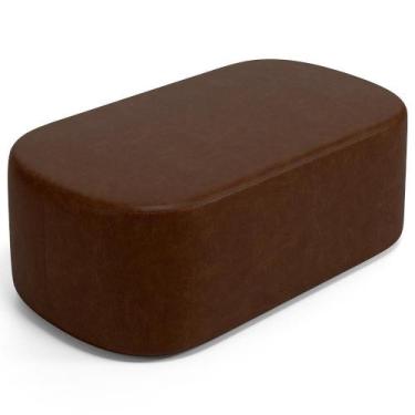 Imagem de Puff Decorativo Orgânico Para Living Quarto 100cm Doha W01 material si