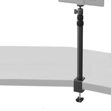 Imagem de Pedestal/Suporte Reto de Mesa p/Câmera DSLR Canon,Sony,Tubo LED,Smartp