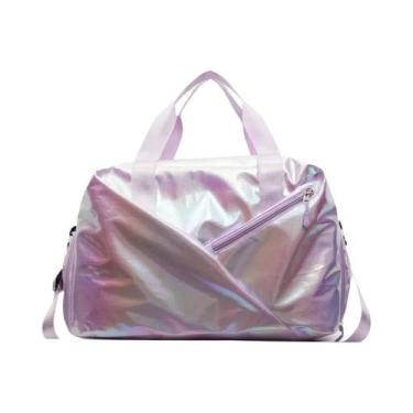 Imagem de Bolsa De Ginástica Feminina Grande E Brilhante, Bolsa De Yoga E Fitnes