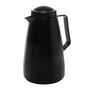 Imagem de Garrafa Térmica Wolff Carrossel 400ml Preta Plástico