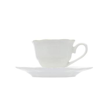 Imagem de 6 Xícaras de Café Wolff Maldivas de Porcelana de Ouro 80ml