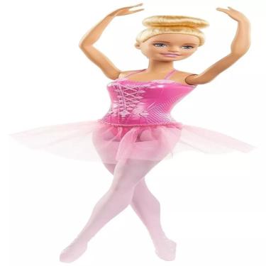 Imagem de Barbie Profissões Bailarina Vestido Rosa - Mattel