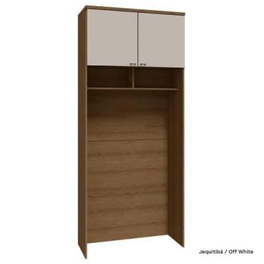 Imagem de Guarda Roupa Modulado Ponte 100cm 2 Portas 245cm Alt Setiba - Móveis R