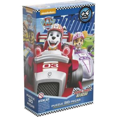 Imagem de Quebra-Cabeça Cartonado Patrulha Canina 30pçs - Grow