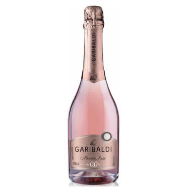 Imagem de Espumante Moscato Zero Álcool Rosé Garibaldi 750 ml