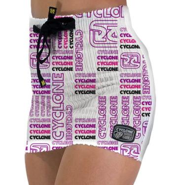 Imagem de Saia Cyclone Veludo Multi Names Light, Branco, P
