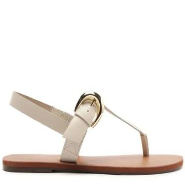 Imagem de Sandália Rasteira Anacapri Slim Off White-Feminino