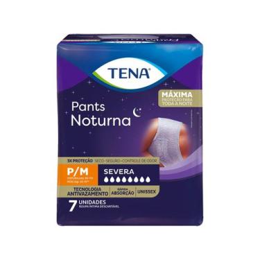 Imagem de Fralda Geriátrica TENA Slip Noturna P/M - Noturna 7 Unidades, Tam.P-M