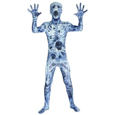 Imagem de Macacão Halloween Skeleton Zombie com impressão digital 3D Cosplay