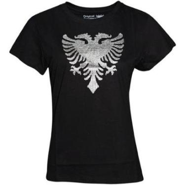 Imagem de Camiseta Cavalera Slim Águia Paete Preta Feminina-Feminino