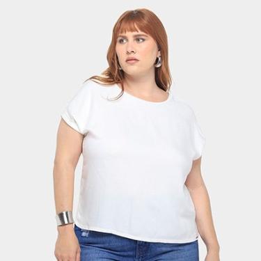 Imagem de Blusa Plus Size Lunender Lisa Feminina-Feminino