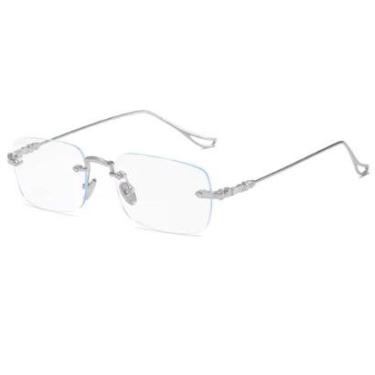 Imagem de Armação Sem Aro De Oculos Para Grau Balgriff Minimalista-Masculino