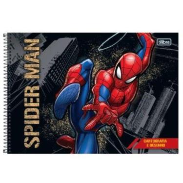Imagem de Caderno desenho 080 spider man tilibra