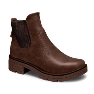 Imagem de Bota Dakota Feminina Coturno Tratorado Cano Curto Elástico D2402-Feminino