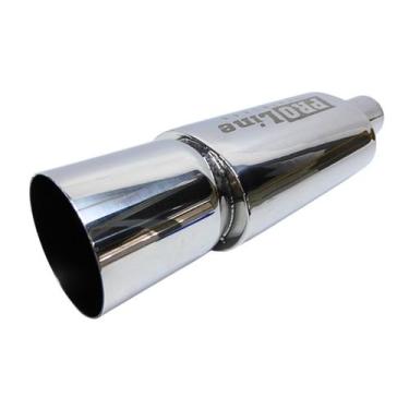 Imagem de Escape Esportivo Inox Pro-Line Oval Saída 3.5 Pol. - DSTAL
