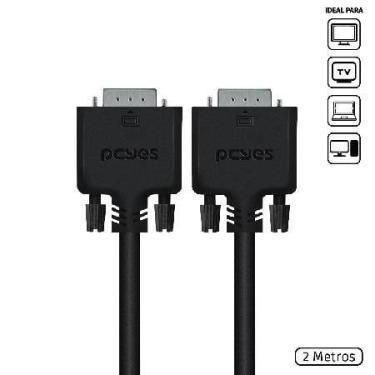 Imagem de Cabo Vga 15 Pinos 2 Metros Pcyes - Pvm15-2