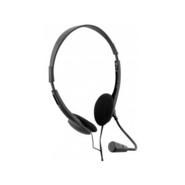Imagem de Kit 10 Fones Ouvido Headset Office Stereo USB Adaptador Tipo-C Microfo